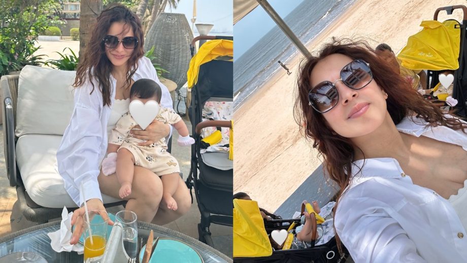 Shraddha Arya Enjoys Day Out With Her Besties, Celebrates 6 Months Of Her Twin Babies 950570