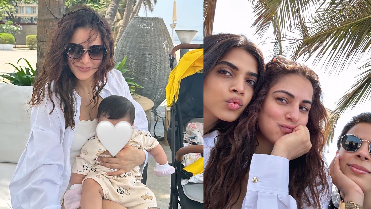 Shraddha Arya Enjoys Day Out With Her Besties, Celebrates 6 Months Of Her Twin Babies 950573