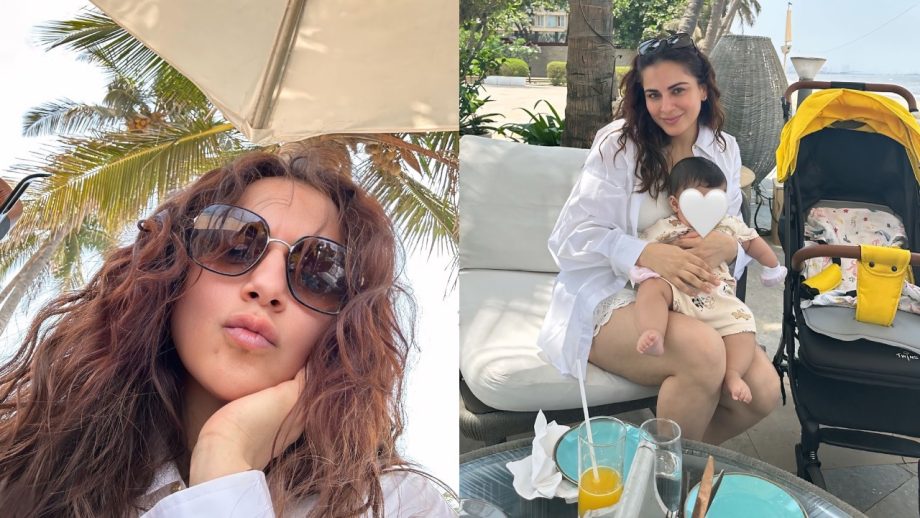 Shraddha Arya Enjoys Day Out With Her Besties, Celebrates 6 Months Of Her Twin Babies 950569
