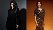 Shruti Haasan's Black Saree Glam: Designer Drama or Banarasi Beauty?