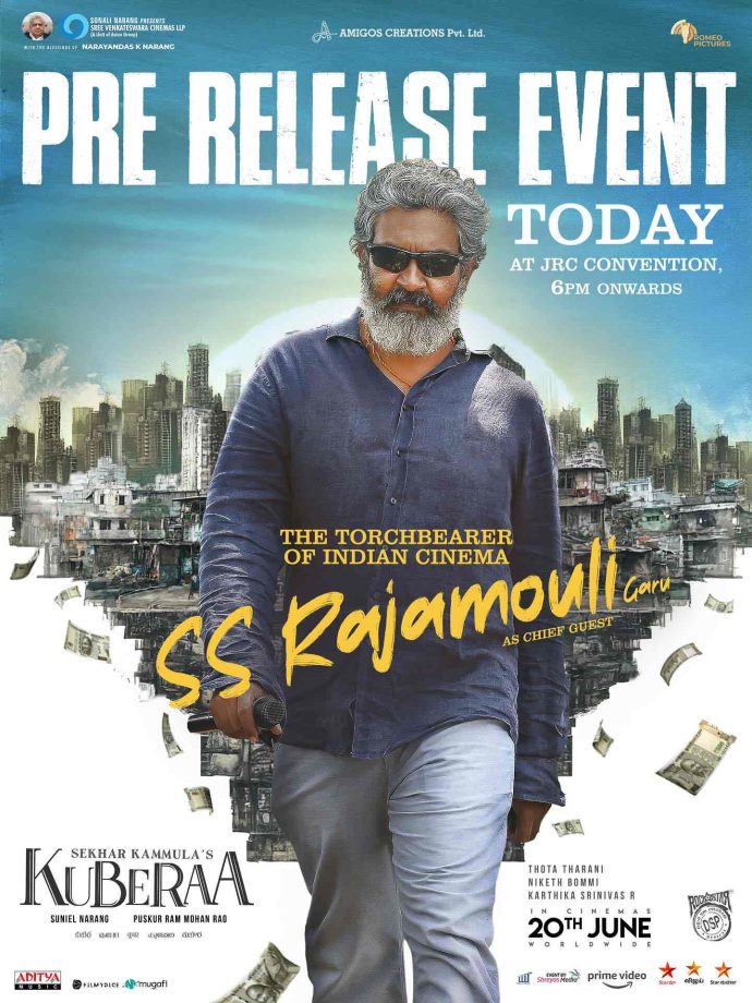 SS Rajamouli to Grace 'Kuberaa' Pre-Release Event as Chief Guest in Hyderabad Today 952189