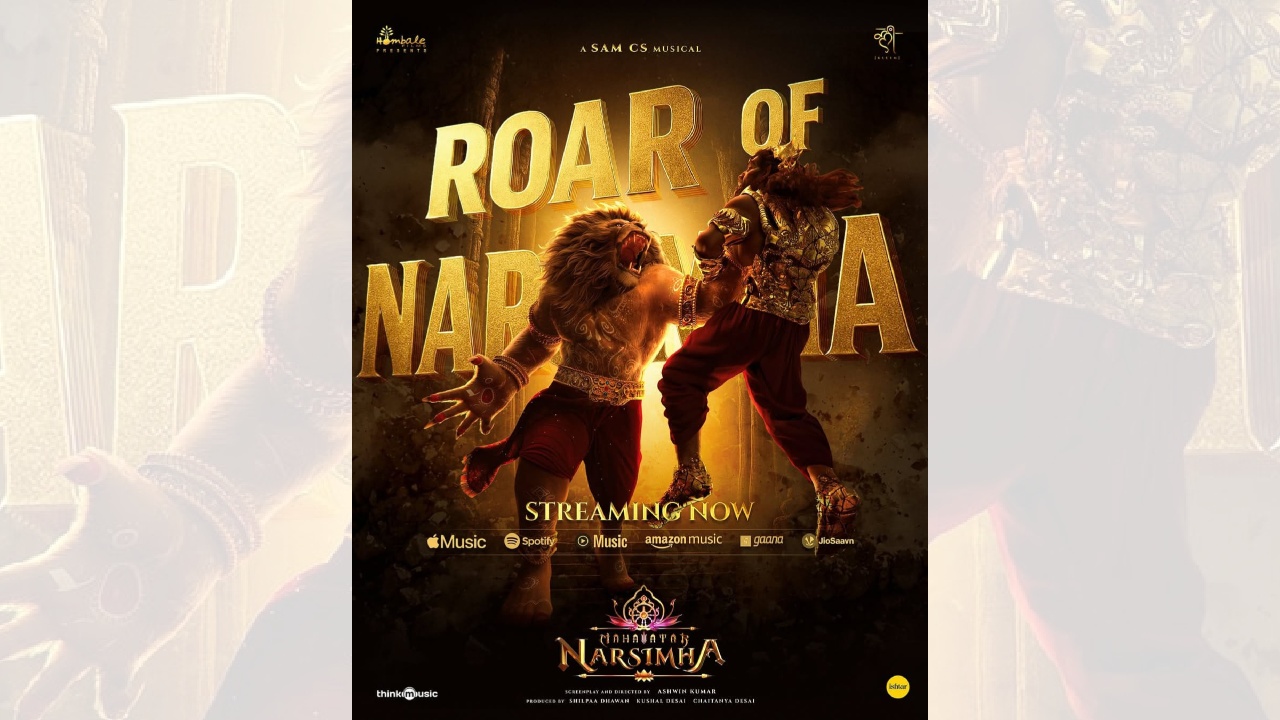 The divine roar has been unleashed! The first single Roar Of Narsimha from Mahavatar Narsimha is out now! 953804