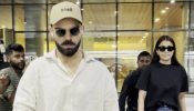Virat Kohli and Anushka Sharma look upset at the airport after victory parade in Bengaluru 950846