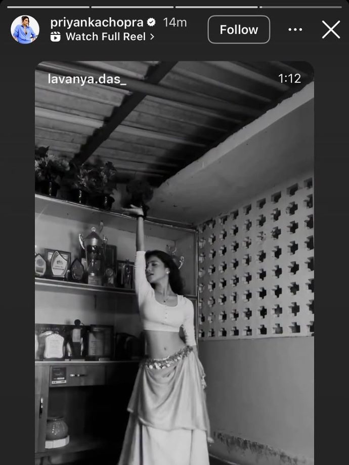 Who is Lavanya Das Manikpuri? The Dancer Whose Reel Was Shared by Priyanka Chopra 951190