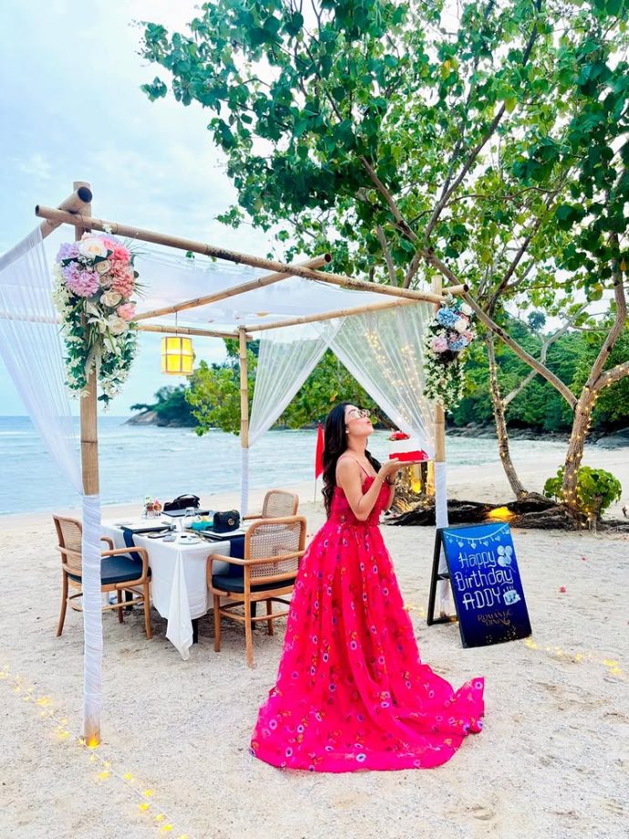 Anupamaa Actress Adrija Roy's Birthday Celebration In Phuket Is All About Sunshine, Style & A Pink Gown 955056