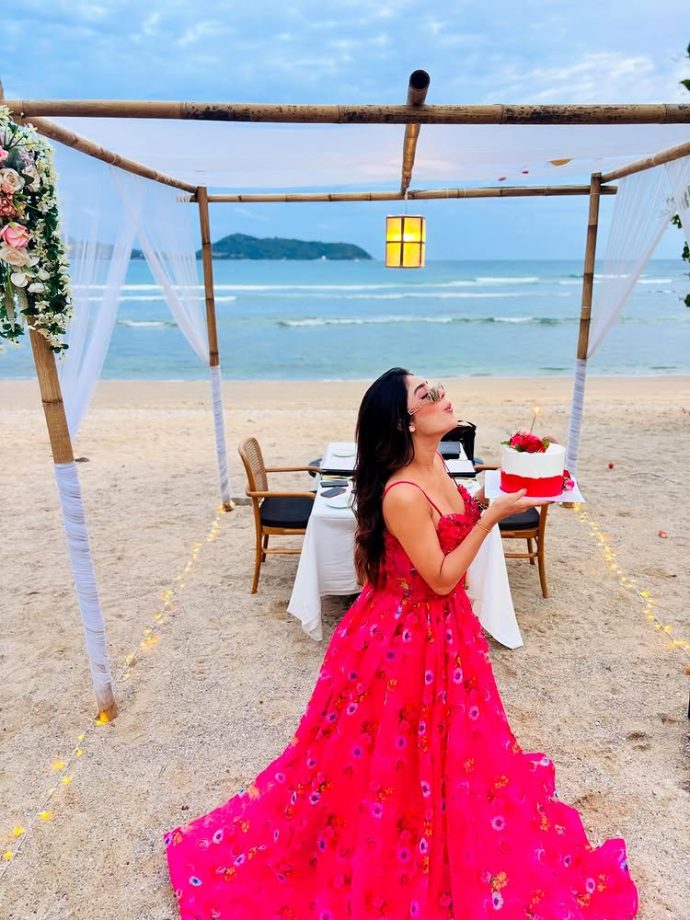 Anupamaa Actress Adrija Roy's Birthday Celebration In Phuket Is All About Sunshine, Style & A Pink Gown 955054