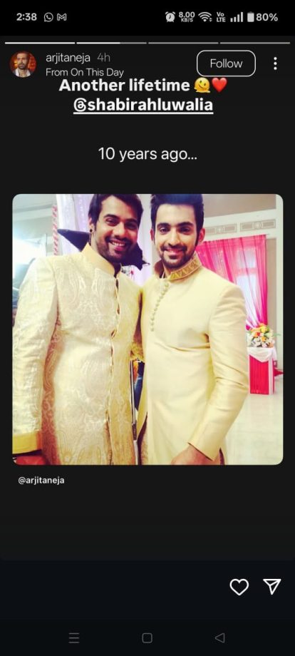 Arjit Taneja Reminisces Kumkum Bhagya Days, Shares Throwback Pic With Shabir Ahluwalia 955088