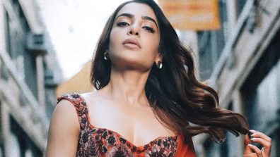 Samantha Ruth Prabhu Mesmerizes in a Saree with a Touch of Vintage Glam