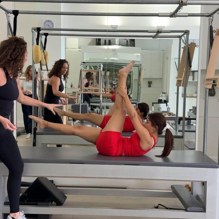 Avneet Kaur Learns Pilates On Her Vacation, Shares Bold And Stunning Pics From Gym 957312