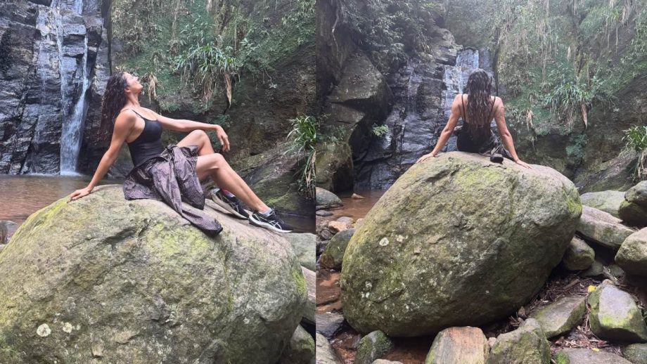 Black Monokini Vibes: Pooja Batra’s Bold Look 960218