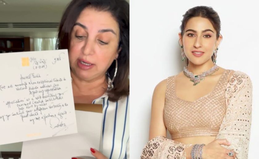 Bollywood News: Farah Khan Receives Handwritten Letter from Amitabh Bachchan, Sara Ali Khan Spotted with Rumoured Boyfriend & More 959631