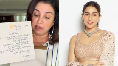 Bollywood News: Farah Khan Receives Handwritten Letter from Amitabh Bachchan, Sara Ali Khan Spotted with Rumoured Boyfriend & More