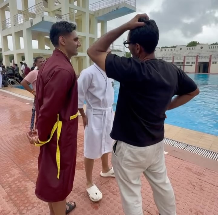 Border 2: Varun Dhawan and Ahan Shetty's 'tea-biscuit' fun goes viral while wrapping up shoot at NDA 956350