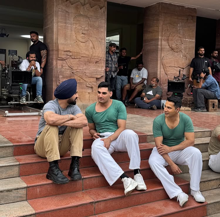 Border 2: Varun Dhawan and Ahan Shetty's 'tea-biscuit' fun goes viral while wrapping up shoot at NDA 956351