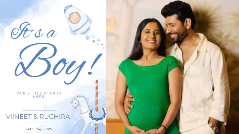 Chhaava fame Viineet Kumar Siingh and wife Ruchira Singh welcome baby boy 959339
