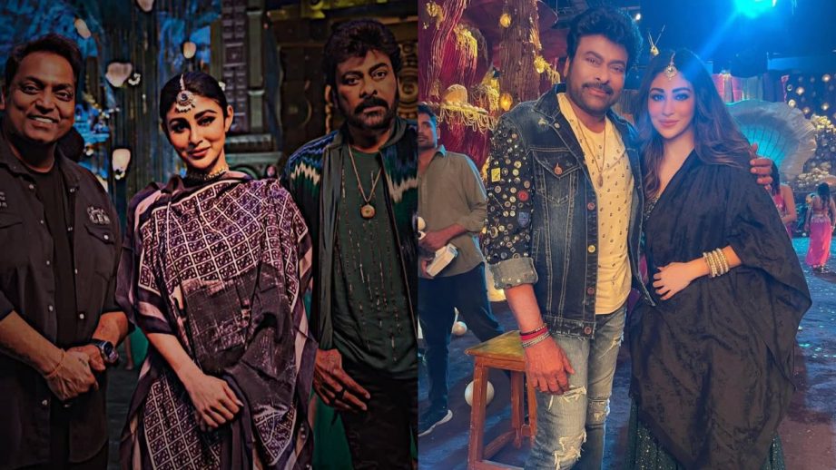 Chiranjeevi’s New Song with Mouni Roy Sparks Excitement 959983