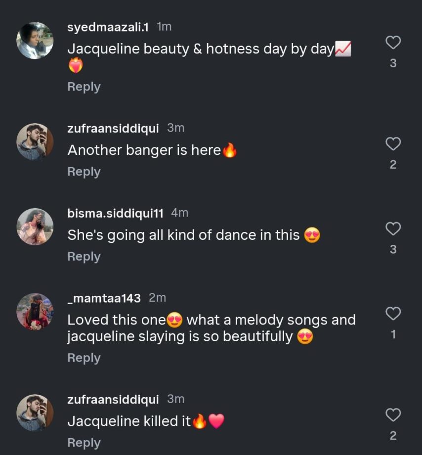 Fans Go Gaga Over Jacqueliene Fernandez’s Fiery Avatar in ‘Dum Dum’; Netizens Hail Her As The “Undisputed Queen of Hit Musics