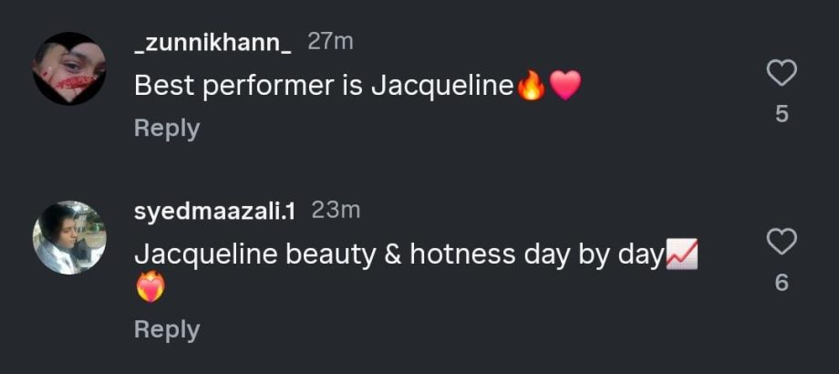 Fans Go Gaga Over Jacqueliene Fernandez’s Fiery Avatar in ‘Dum Dum’; Netizens Hail Her As The “Undisputed Queen of Hit Musics