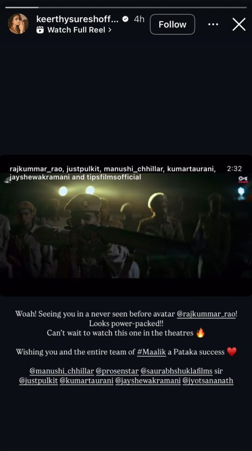 From Bhumi Pednekar, Keerthy Suresh to Riteish Deshmukh, B-Town applauds the Power-Packed Maalik Trailer 954735