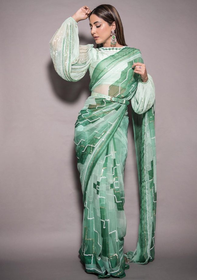 Hariyali Teej 2025: TV Celebrity-Inspired Green Saree and Blouse Combinations to Try 958925