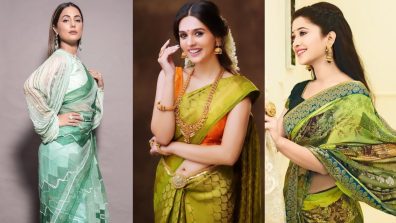 Hariyali Teej 2025: TV Celebrity-Inspired Green Saree and Blouse Combinations to Try