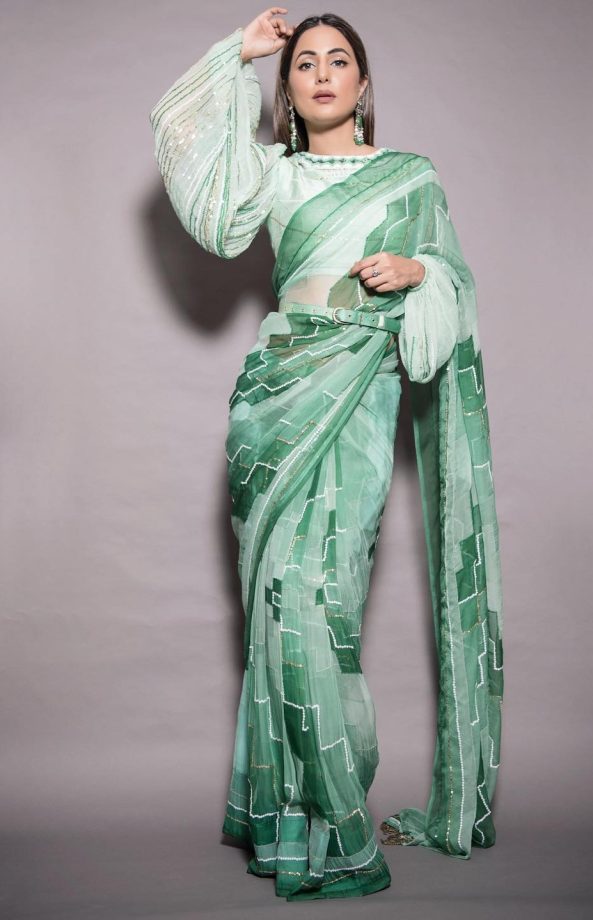Hariyali Teej 2025: TV Celebrity-Inspired Green Saree and Blouse Combinations to Try 958921