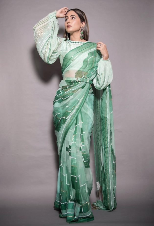 Hariyali Teej 2025: TV Celebrity-Inspired Green Saree and Blouse Combinations to Try 958922