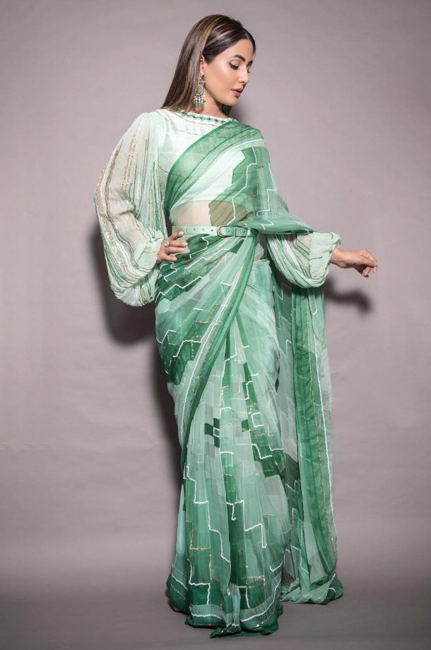 Hariyali Teej 2025: TV Celebrity-Inspired Green Saree and Blouse Combinations to Try 958924