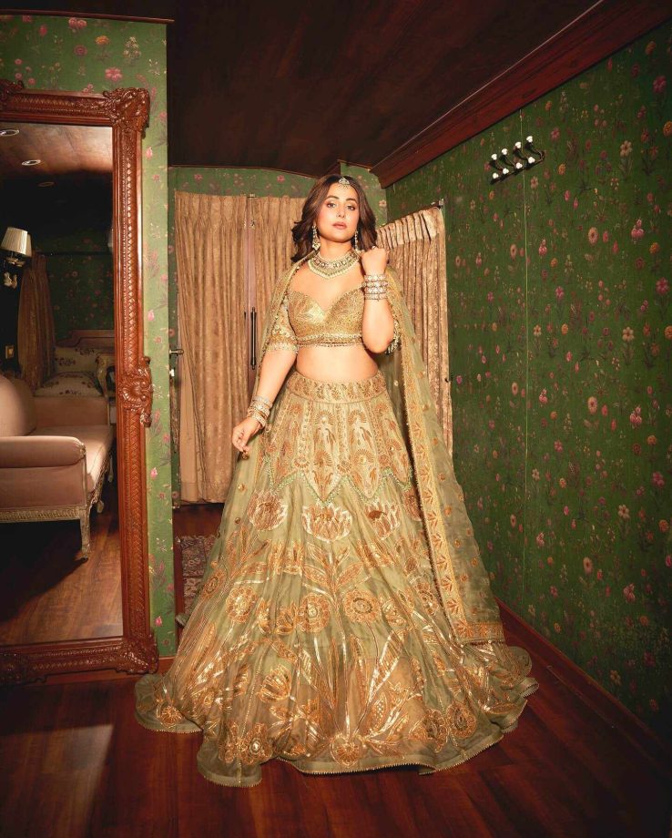 Hina Khan’s Desi Glam with a Golden Touch 958349