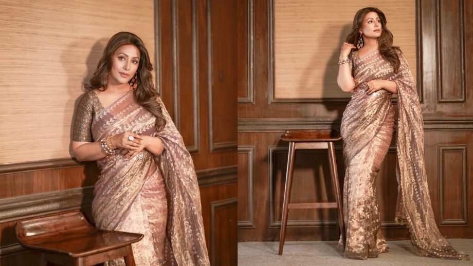 Hina Khan's Glamorous Blouse Designs Every Bride-To-Be Should Bookmark 958597