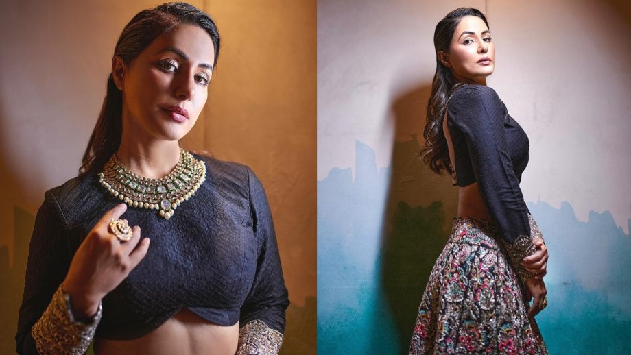 Hina Khan's Glamorous Blouse Designs Every Bride-To-Be Should Bookmark 958590