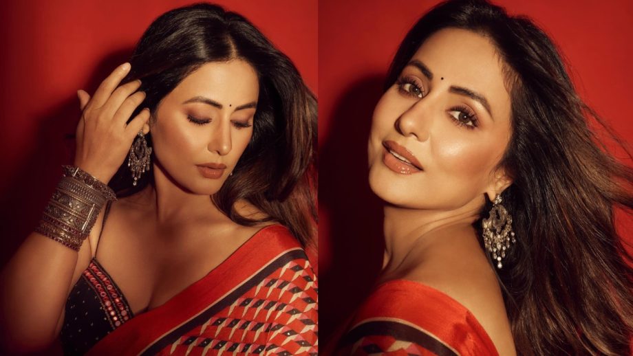 Hina Khan's Glamorous Blouse Designs Every Bride-To-Be Should Bookmark 958594