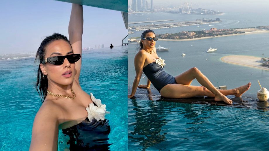 Hot Shoulders, Toned Legs: Nia Sharma’s Black Monokini Moment Steals The Show 956310