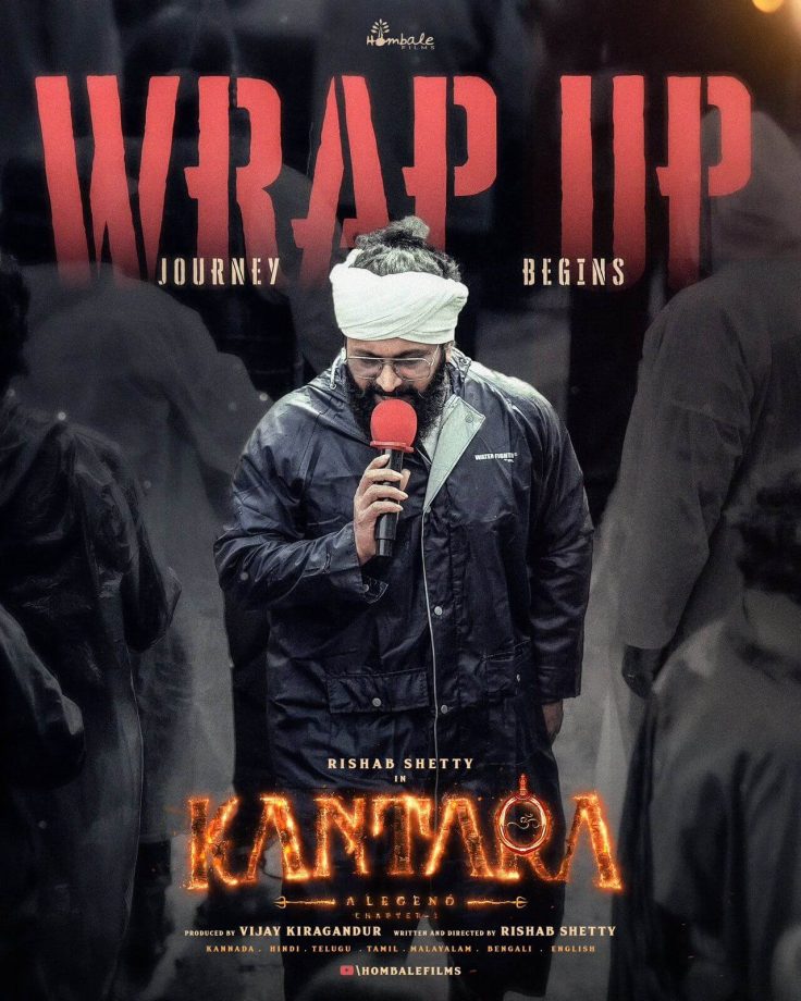 It’s a wrap for ‘Kantara Chapter 1’ - The Makers Of KGF And Salaar Says, ‘Kantara Is Our Most Ambitious Film 958086