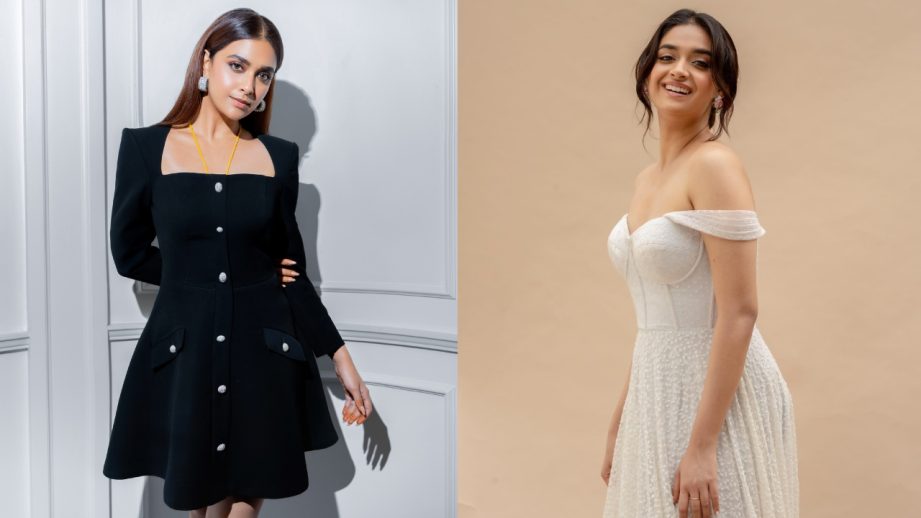 Keerthy Suresh's Best Western Outfit Moments So Far: Denim To Mini Dress 958039