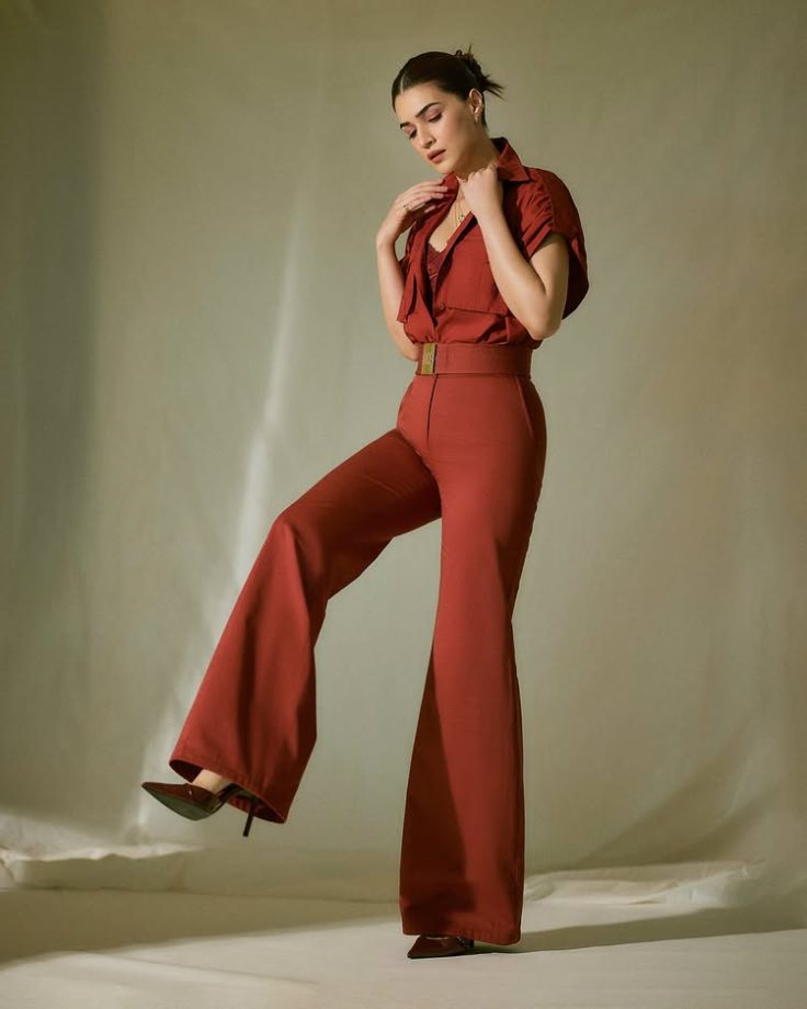 Kriti Sanon Serves Power Dressing Goals in Bold Red Perfection 956522