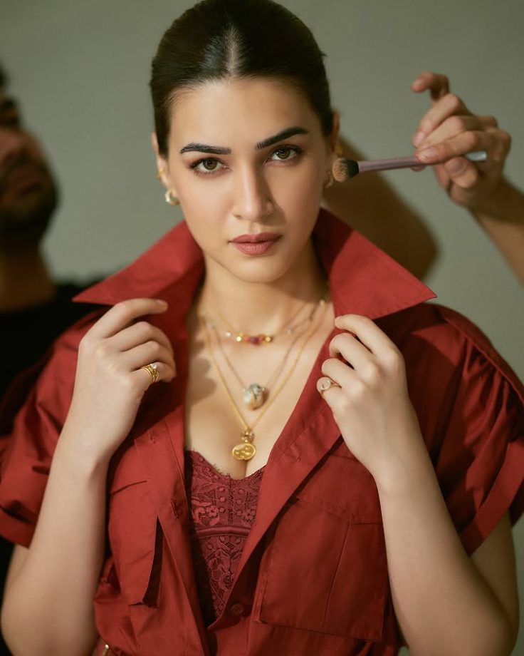Kriti Sanon Serves Power Dressing Goals in Bold Red Perfection 956525