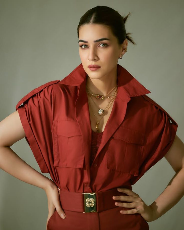 Kriti Sanon Serves Power Dressing Goals in Bold Red Perfection 956526