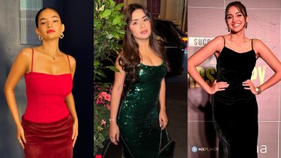 Avneet Kaur, Anushka Sen & Ashi Singh Flaunt Glam Looks In Shoulder-Baring Dresses – See Stunning Pics