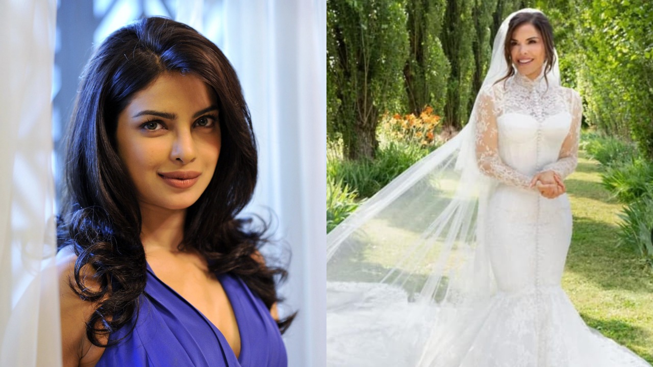 Lauren Sanchez's Wedding Dress Is Similar To Priyanka Chopra's Wedding Attire - See The Striking Similarities 954790