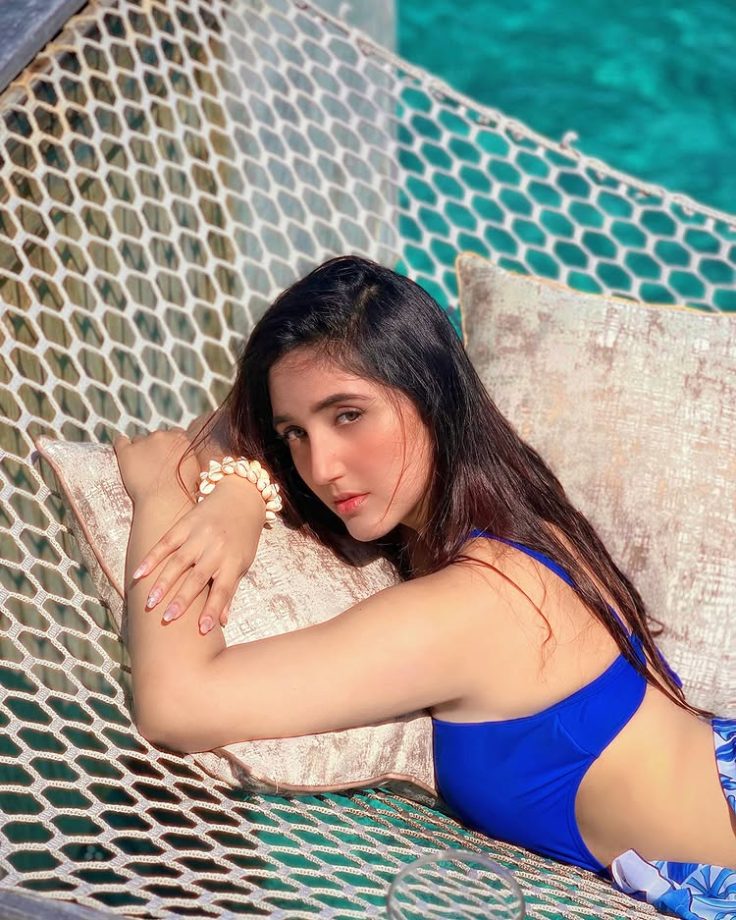 Monsoon Glam: Anushka Sen, Ashnoor Kaur & Krystal D'Souza Set The Pool On Fire In Bold Swimsuits 957296