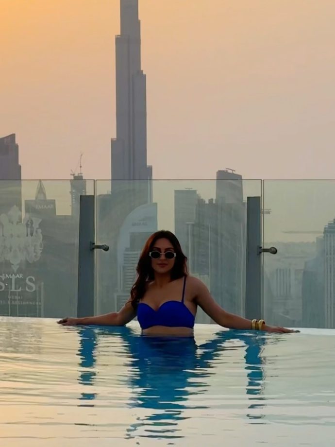 Monsoon Glam: Anushka Sen, Ashnoor Kaur & Krystal D'Souza Set The Pool On Fire In Bold Swimsuits 957301