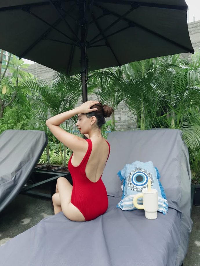 Monsoon Glam: Anushka Sen, Ashnoor Kaur & Krystal D'Souza Set The Pool On Fire In Bold Swimsuits 957289