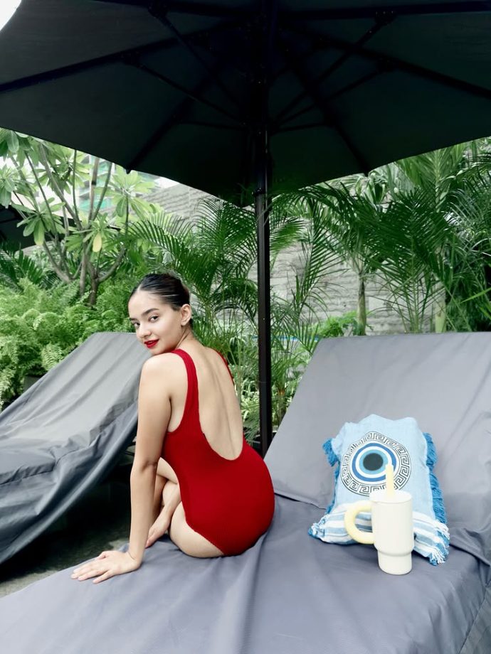Monsoon Glam: Anushka Sen, Ashnoor Kaur & Krystal D'Souza Set The Pool On Fire In Bold Swimsuits 957291