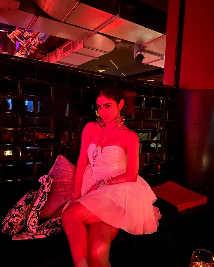 Mouni Roy Serves Bold & Elegant Vibes In Chic Strapless Mini Dresses: See Pics 957746
