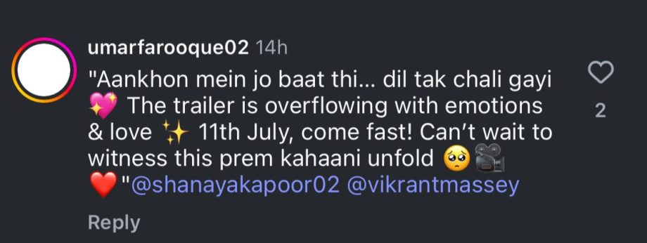 Netizens Hail Vikrant Massey and Shanaya Kapoor Starrer Aankhon Ki Gustaakhiyan Trailer Fans Celebrate the Return of Innocent Love, Say ‘Finally, the rom-com era is back!’ 954719
