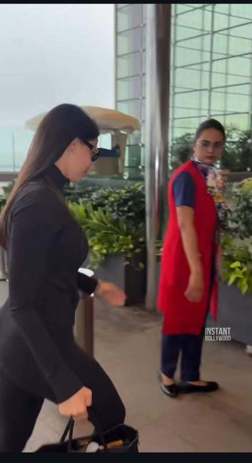 Nora Fatehi Spotted Crying at the Airport; Fans Urge for Privacy 955543