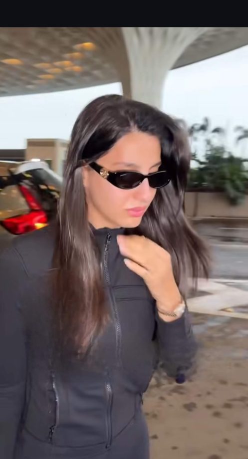 Nora Fatehi Spotted Crying at the Airport; Fans Urge for Privacy 955546
