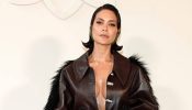 Paris Sizzles As Esha Gupta Rocks Bold Leather Look With Unbuttoned Jacket & Skirt 955895