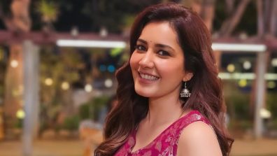 Raashii Khanna Shares Behind-the-Scenes Glimpse from ‘Telusu Kada’ Night Shoot